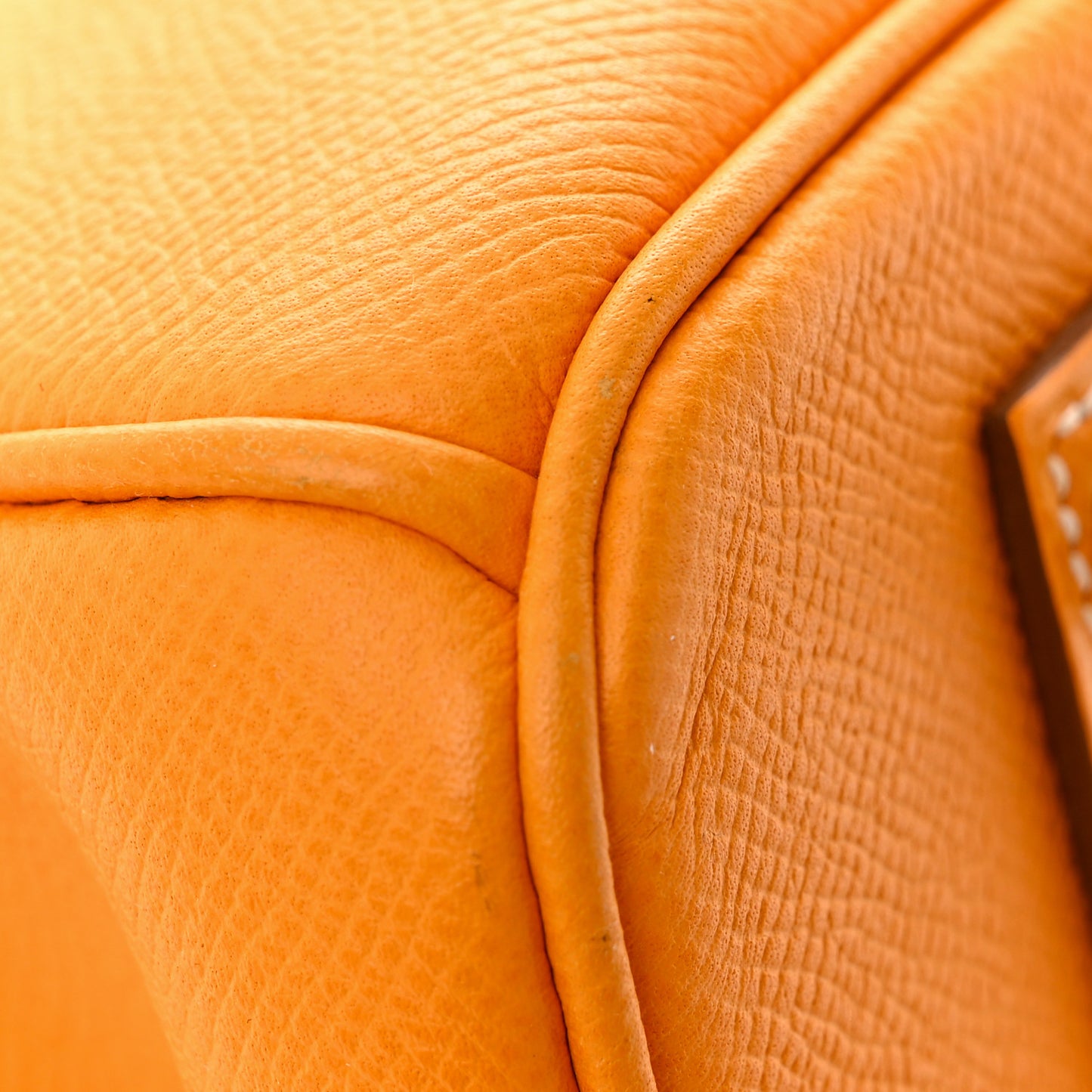 Epsom Candy Birkin 35 Jaune D'Or Feu