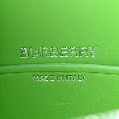 Burberry Calfskin Small Olympia Chain Shoulder Bag Brilliant Green 8 of 8