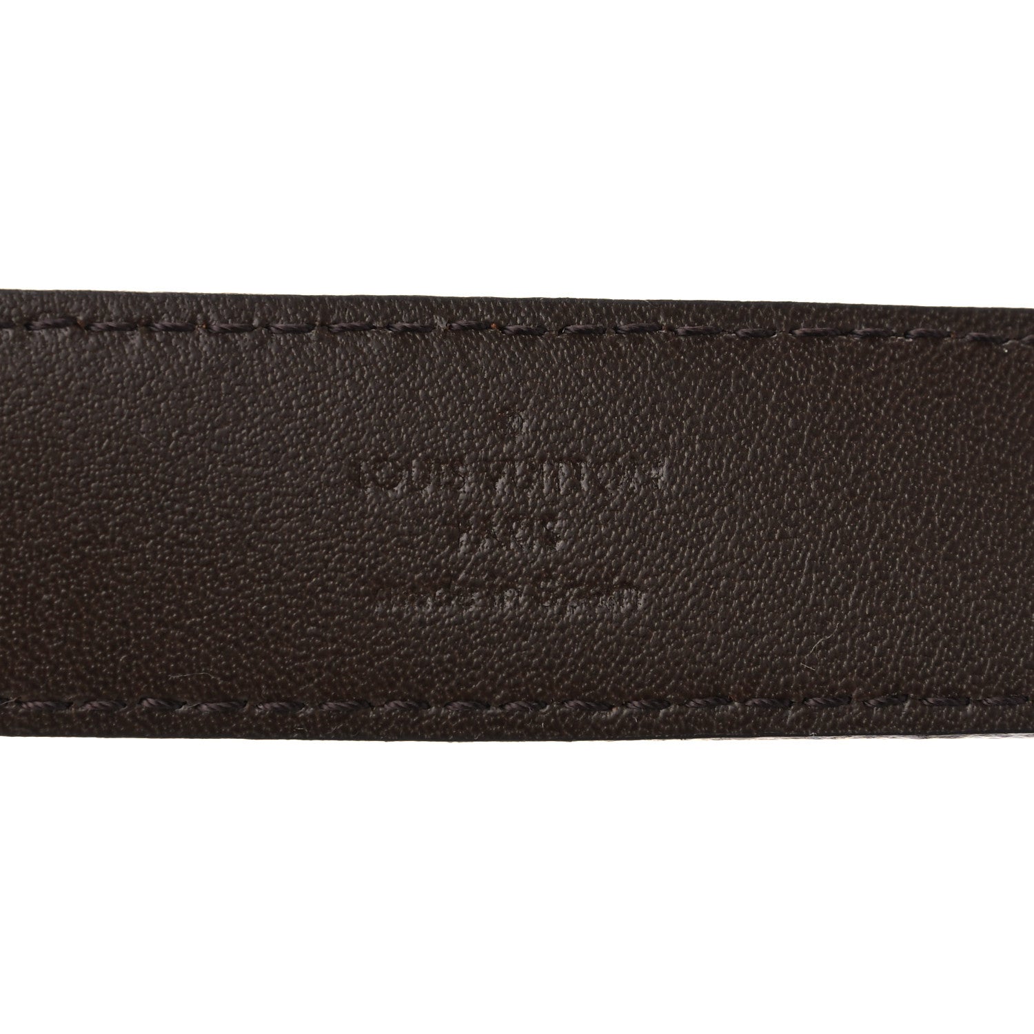Louis Vuitton Mini Damier Ebene 25mm LV Initiales Belt 85 34 6 of 7
