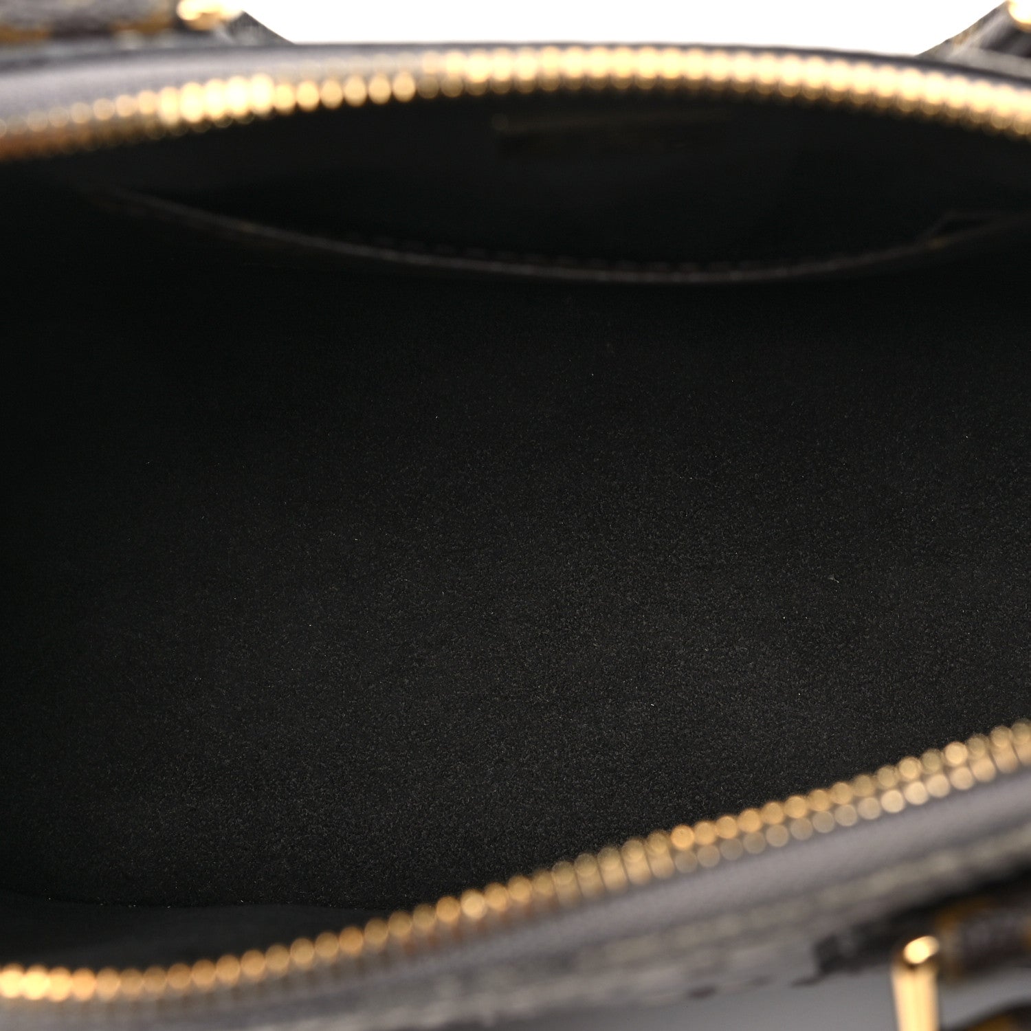 Louis Vuitton Vernis Monogram Alma BB Taupe Metallise 5 of 7