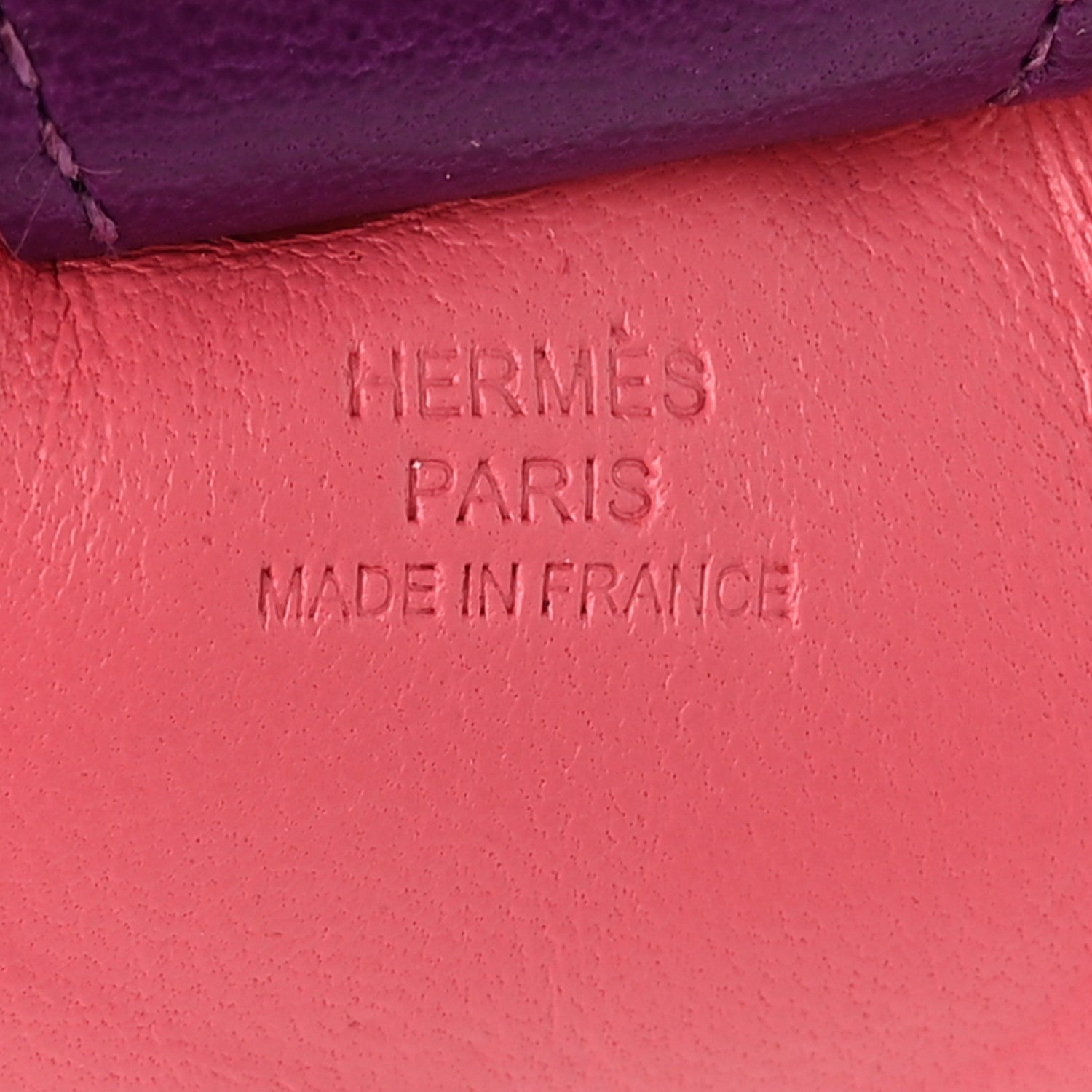 Hermes Milo Lambskin Grigri Rodeo Horse Bag Charm MM Rose Azalee Gold Anemone 3 of 5