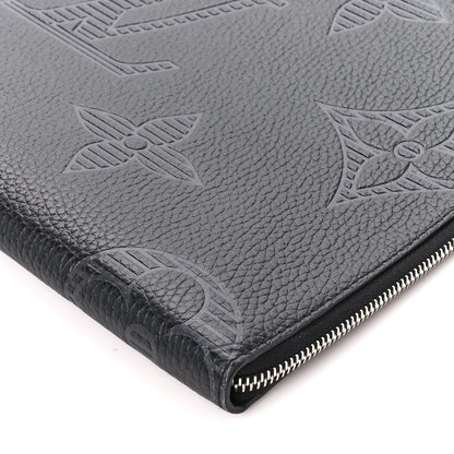 Louis Vuitton Taurillon Monogram Shadow Pochette Jour GM 10 of 10