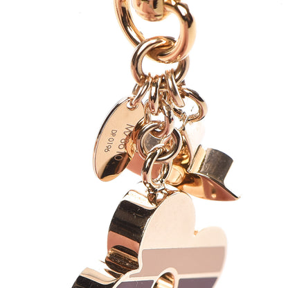 Louis Vuitton Stripes Flowers Bag Charm 4 of 5