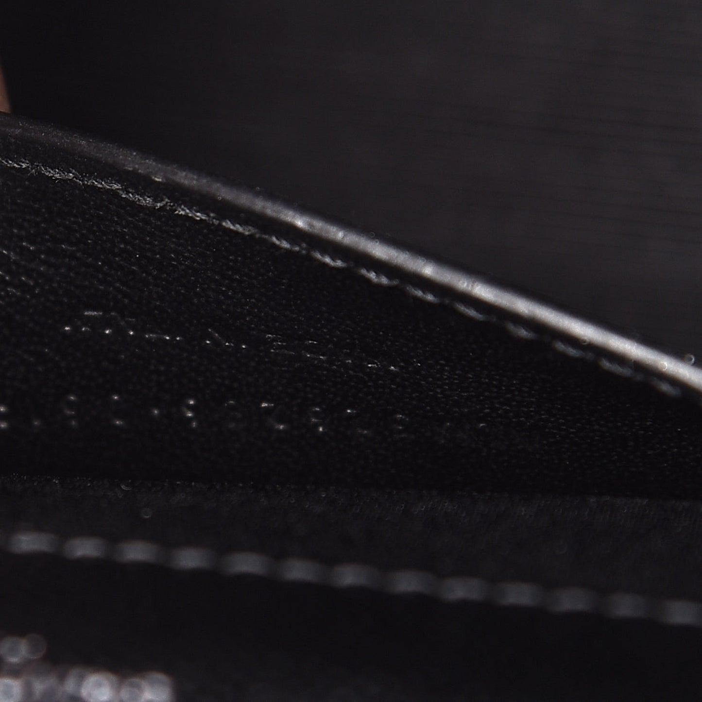 Grain De Poudre Tri-Quilt Monogram Small College Bag Black