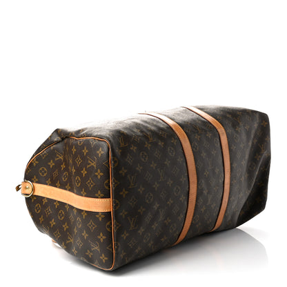 Louis Vuitton Monogram Keepall Bandouliere 55 4 of 10