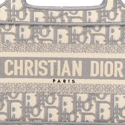 Christian Dior Oblique Mini Book Tote Grey Multicolor 10 of 10