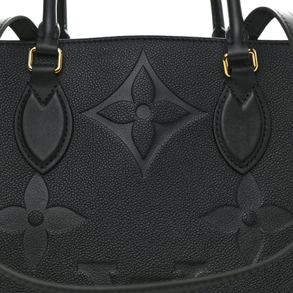 Louis Vuitton LOUIS VUITTON Empreinte Monogram Giant Onthego GM Black 8 of 10
