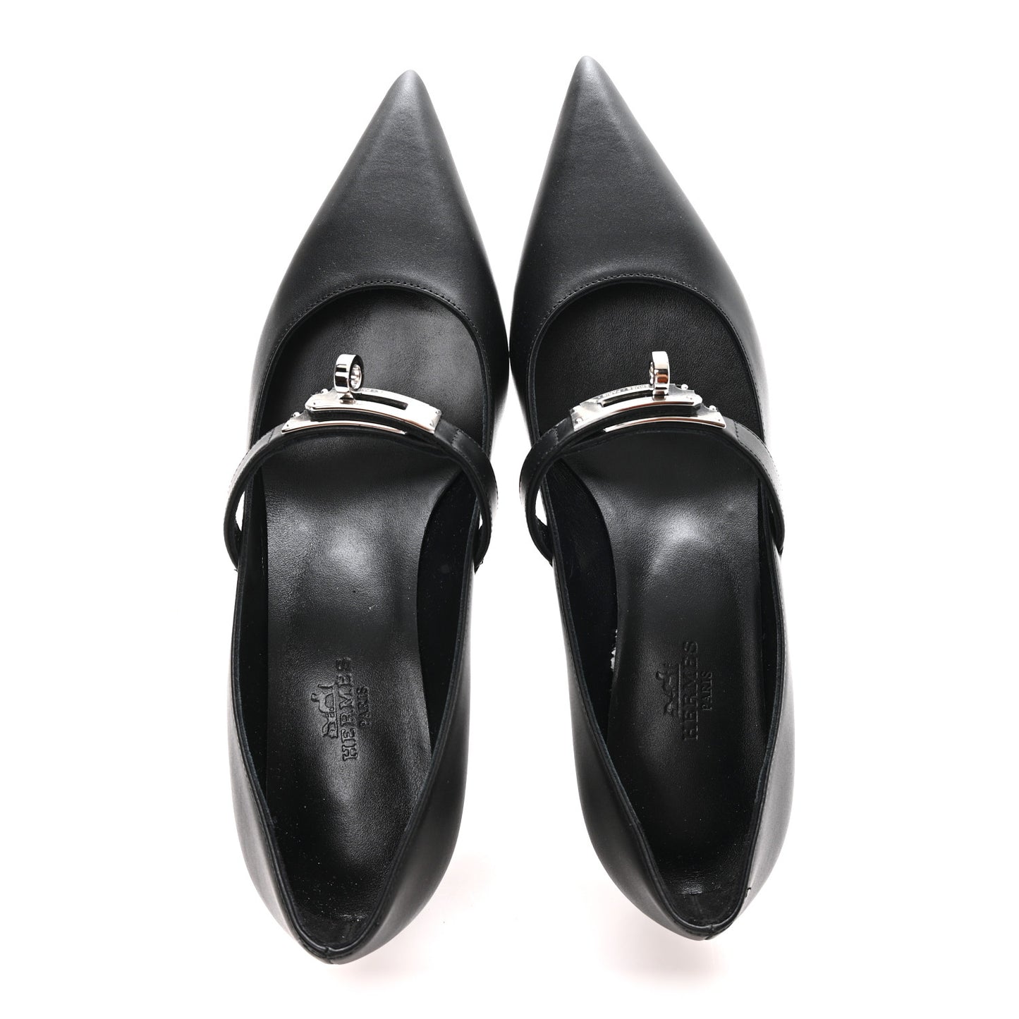 Calfskin Kiara 40 Pumps 35.5 Black