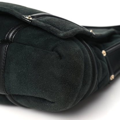 Chanel Suede Sparkling Winter Messenger Black 9 of 9