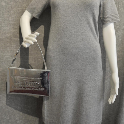 Louis Vuitton Monogram Miroir Inventeur Pochette Plat Silver 8 of 8