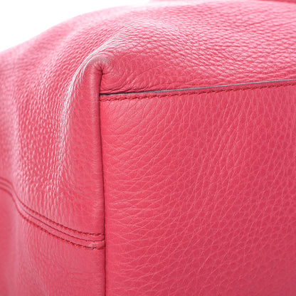 Gucci Pebbled Calfskin Medium Soho Chain Shoulder Bag Pink 10 of 18