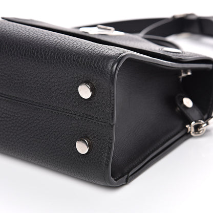 Christian Dior Grained Calfskin Mini Diorever Flap Black 9 of 13