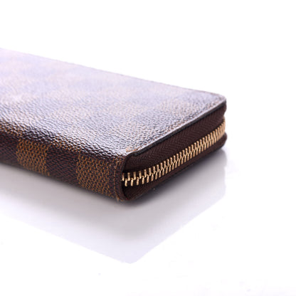 Louis Vuitton Damier Ebene Clemence Wallet Cherry 7 of 8