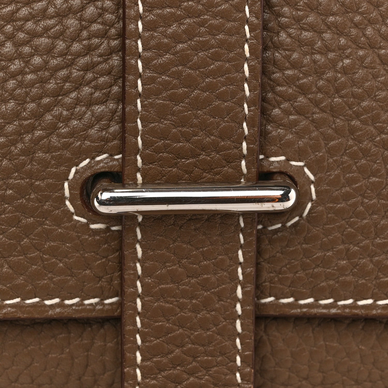 Hermes Taurillon Clemence Steve Pochette Etoupe 13 of 13