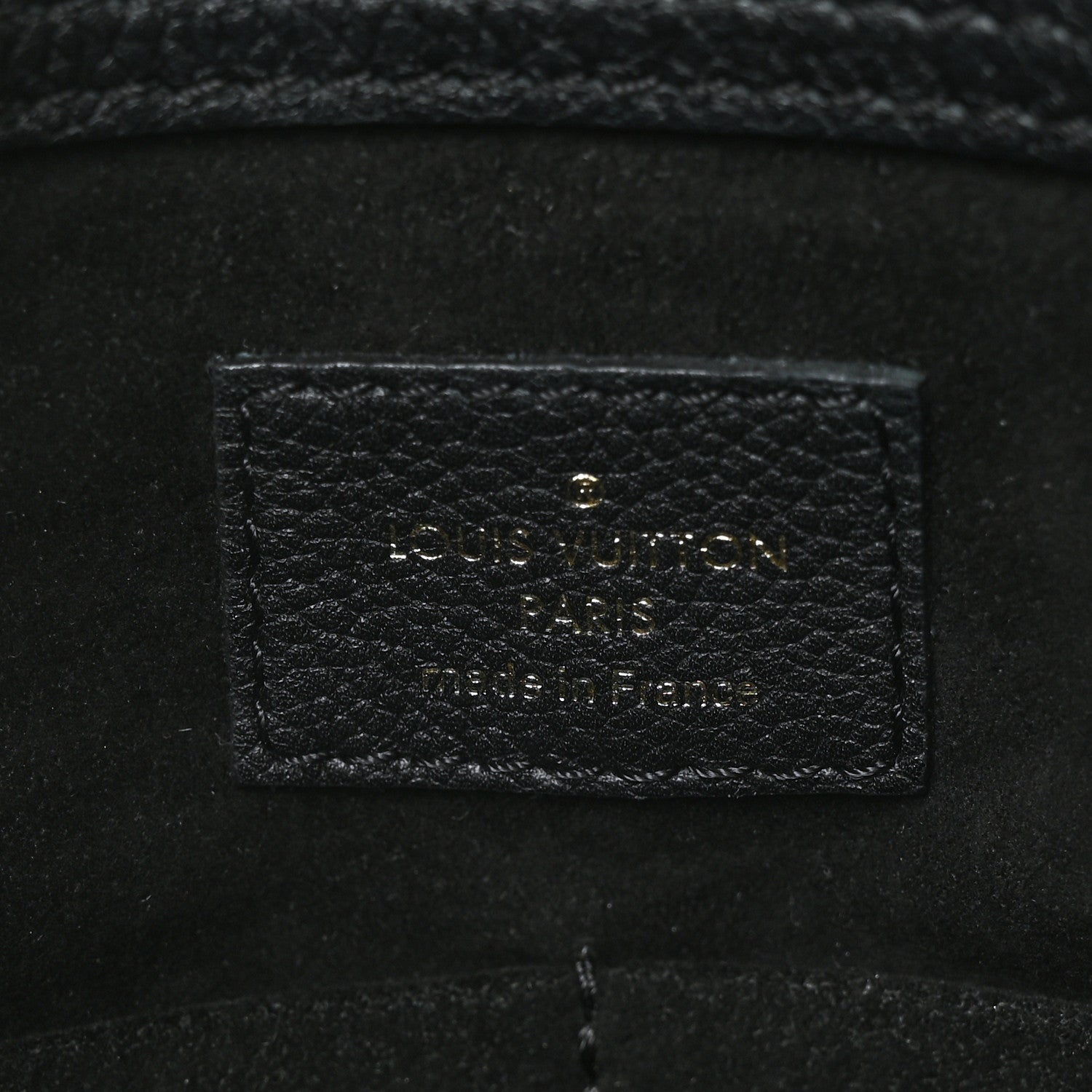 Louis Vuitton Monogram Pallas Shopper Black 6 of 8