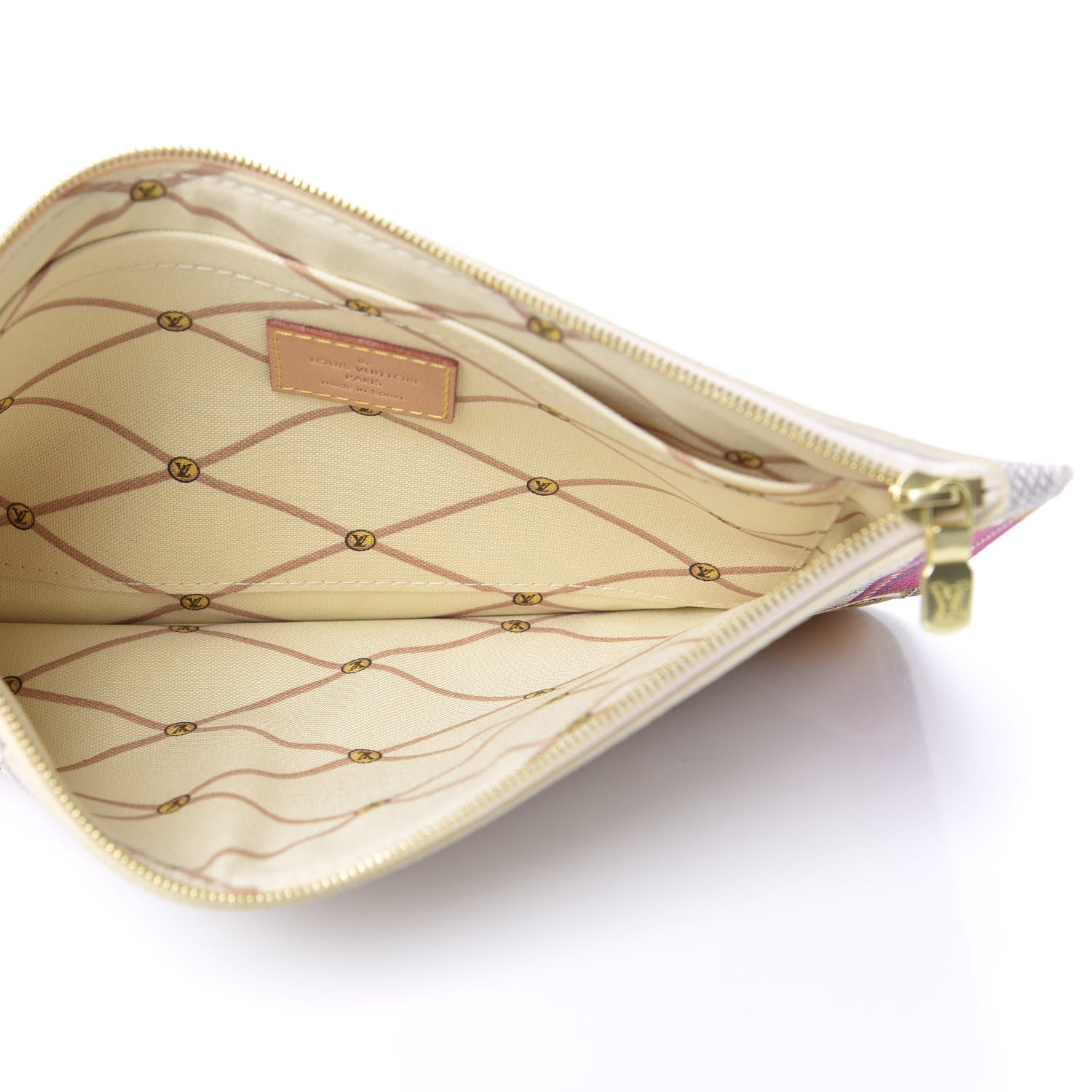 Louis Vuitton Damier Azur Miami Summer Trunks MM GM Pochette 5 of 9
