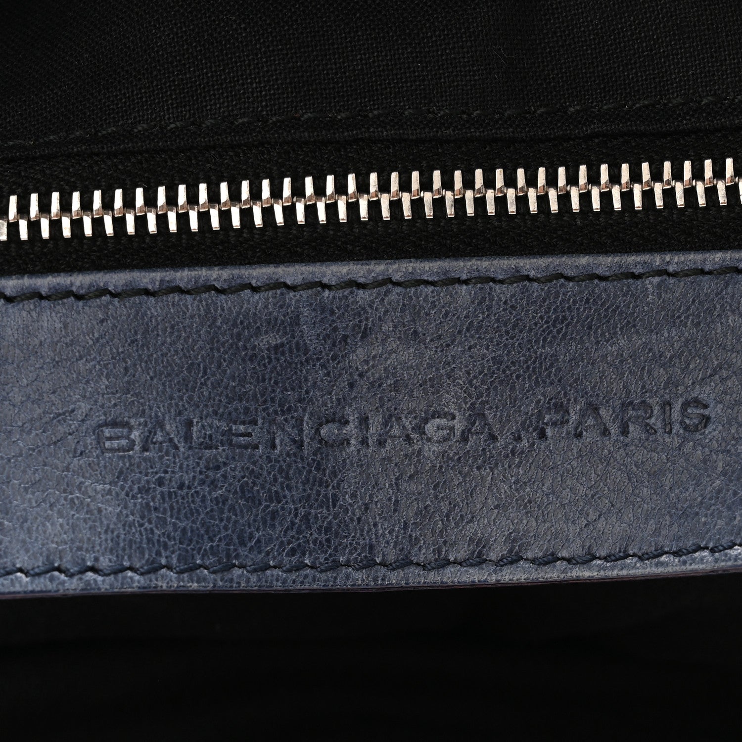 Balenciaga Agneau Giant 21 Silver Hardware Weekender Blue Roi 7 of 11