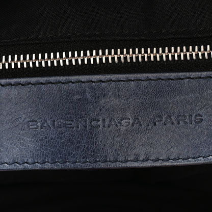 Balenciaga Agneau Giant 21 Silver Hardware Weekender Blue Roi 7 of 11