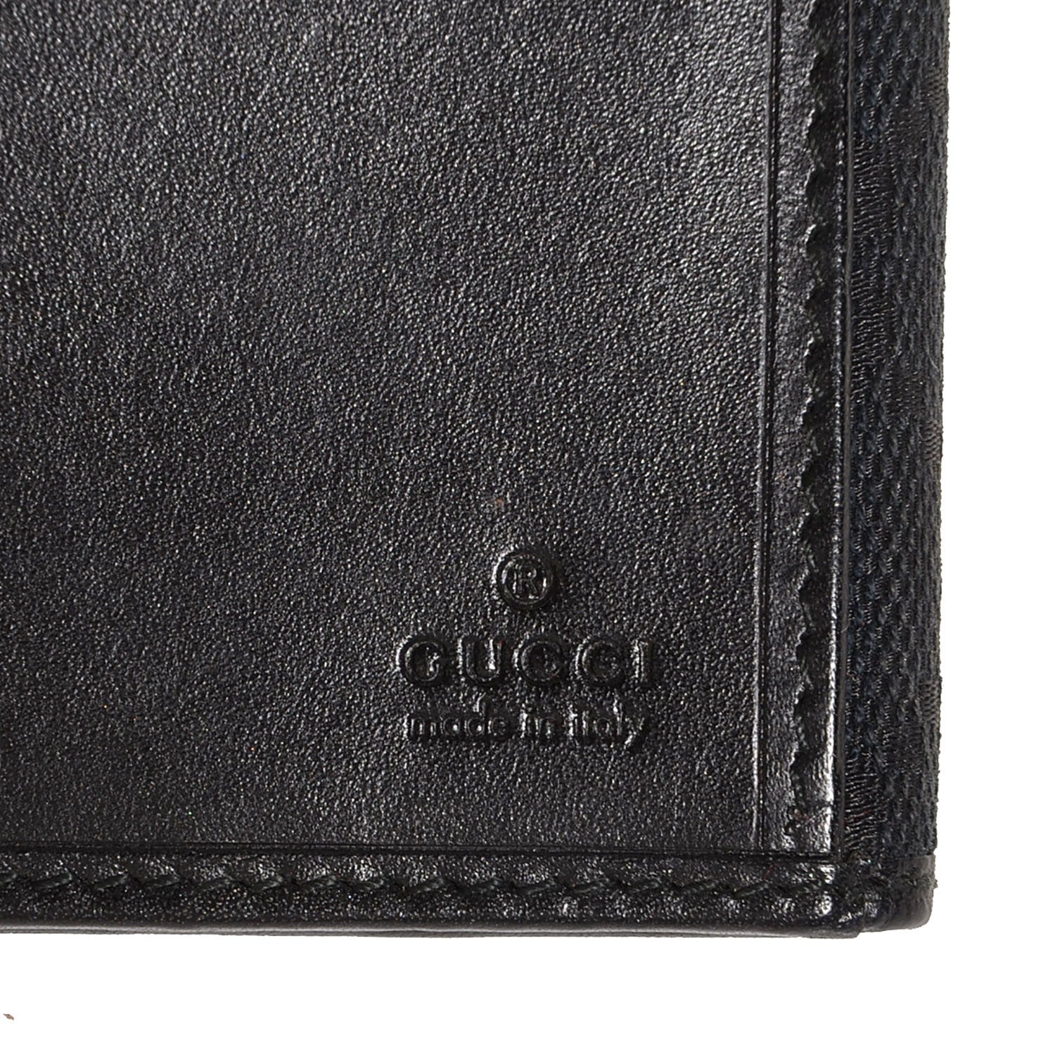 Gucci Monogram Continental Wallet Black 6 of 7