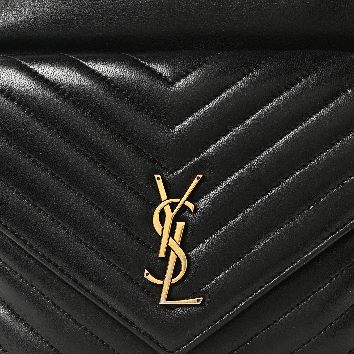 Saint Laurent Lambskin Matelasse Monogram Joe Backpack Black 8 of 10