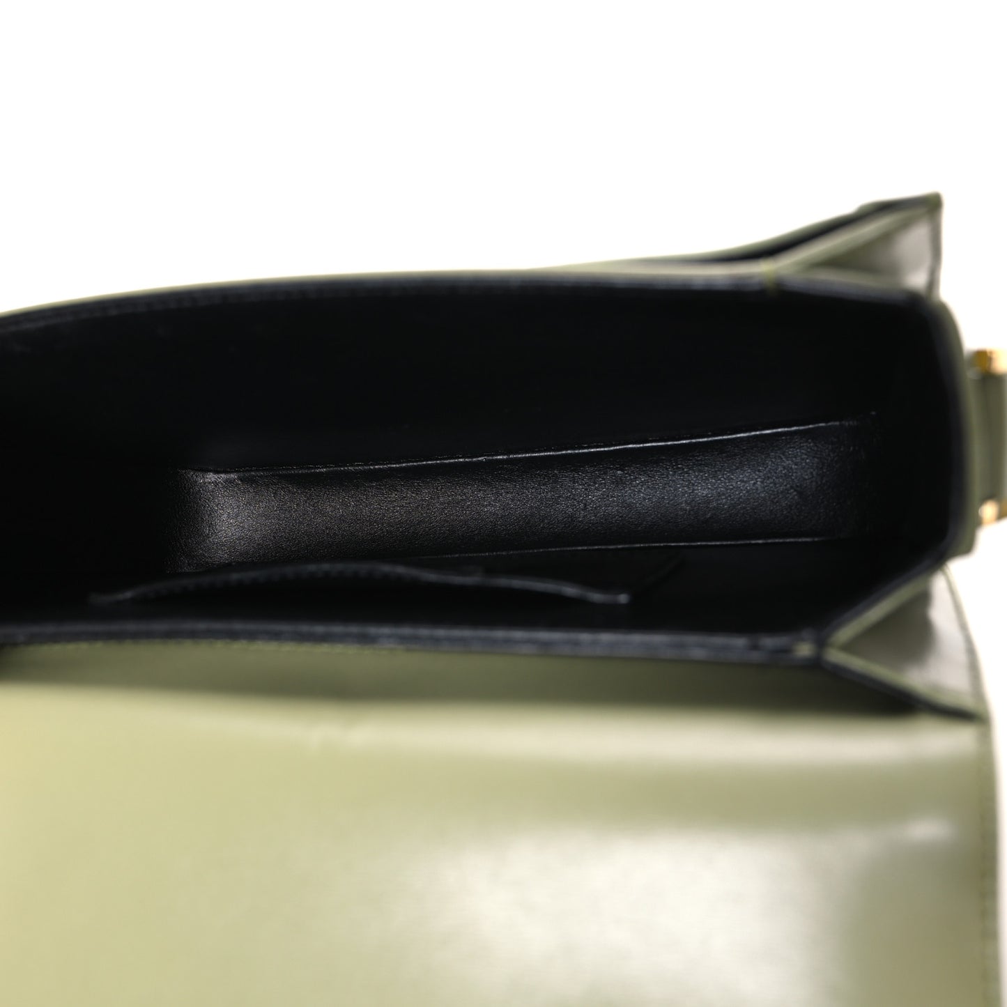 Box Calfskin Monogram Medium Solferino Satchel Light Sage