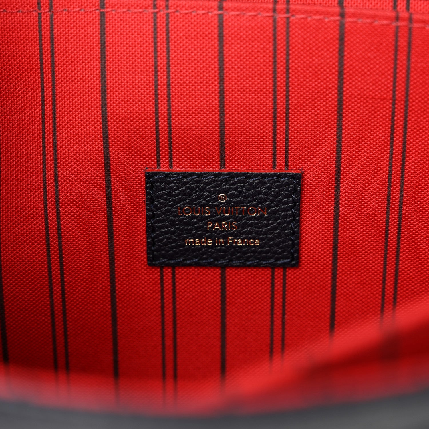 Louis Vuitton Empreinte Pochette Metis Marine Rouge 6 of 10