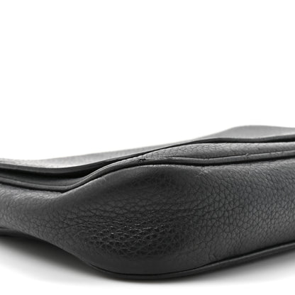 Gucci Pebbled Calfskin Medium Soho Flap Crossbody Black 19 of 27