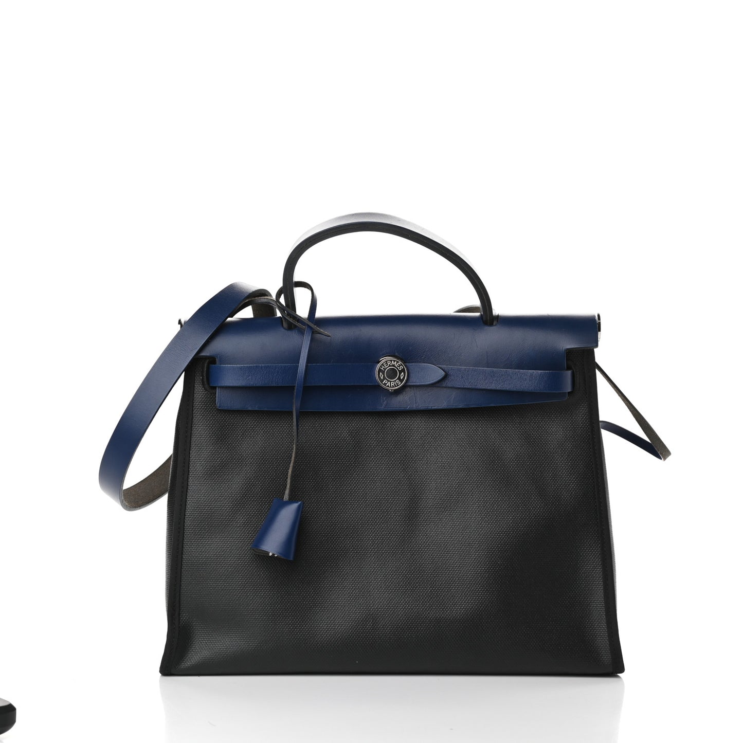 Toile H Berline Vache Hunter Herbag Zip PM 31 Bleu Encre Black