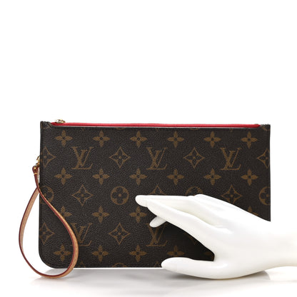 Louis Vuitton LOUIS VUITTON Monogram Neverfull MM GM Pochette Cherry 2 of 7
