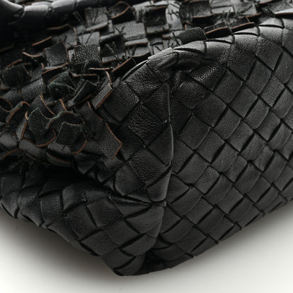 Bottega Veneta Nappa Intrecciato Fringe Flap Black 7 of 8