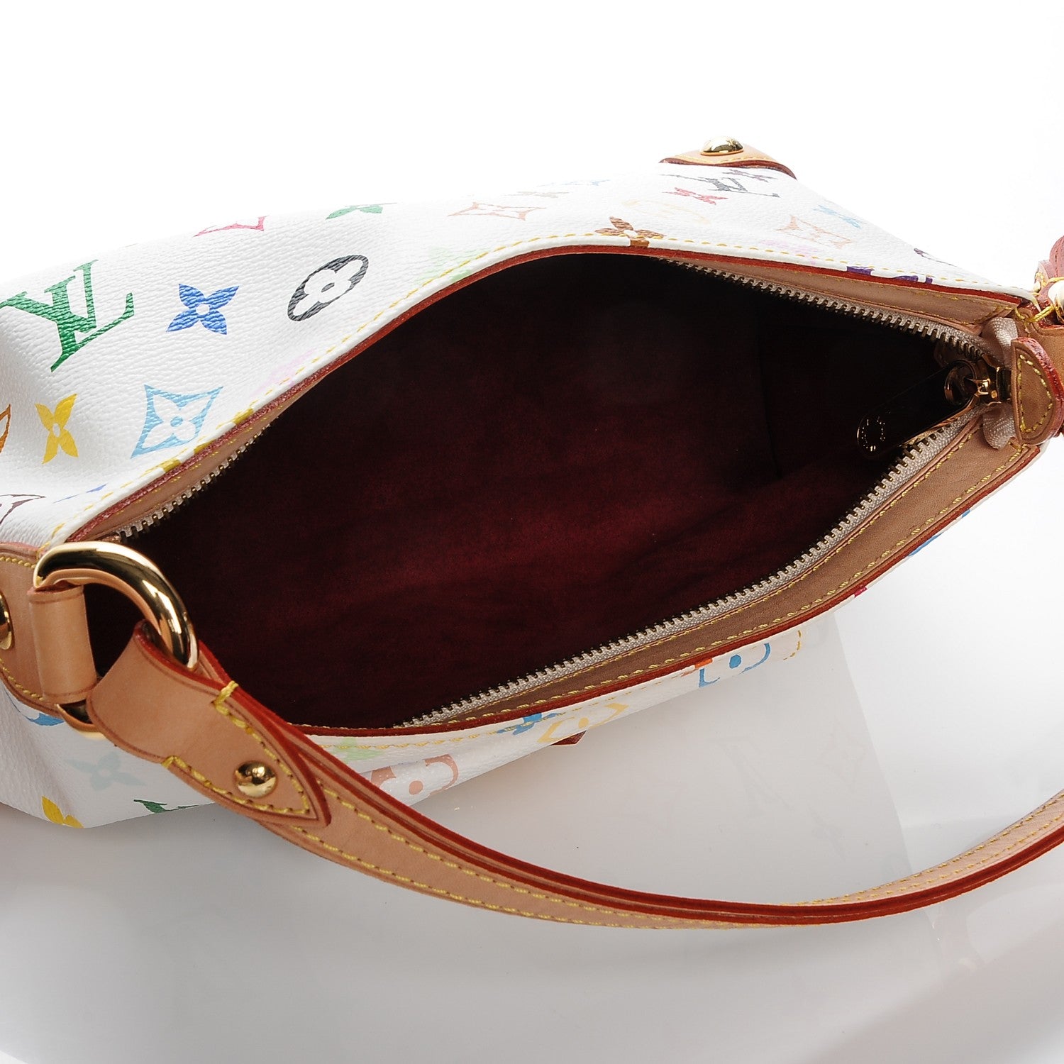 Louis Vuitton Monogram Multicolor Eliza White 5 of 6