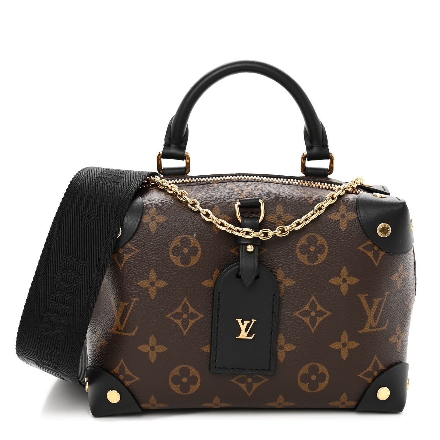 Monogram Petite Malle Souple Black