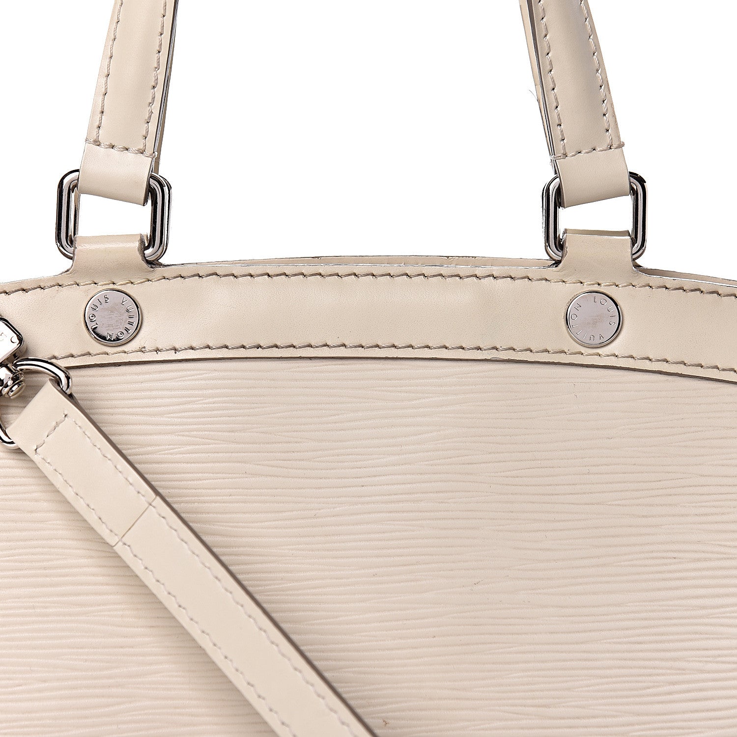 Louis Vuitton Epi Brea MM Ivory 25 of 25