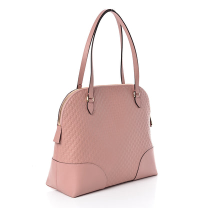 Gucci Soft Microguccissima Medium Bree Shoulder Bag Soft Pink 3 of 11