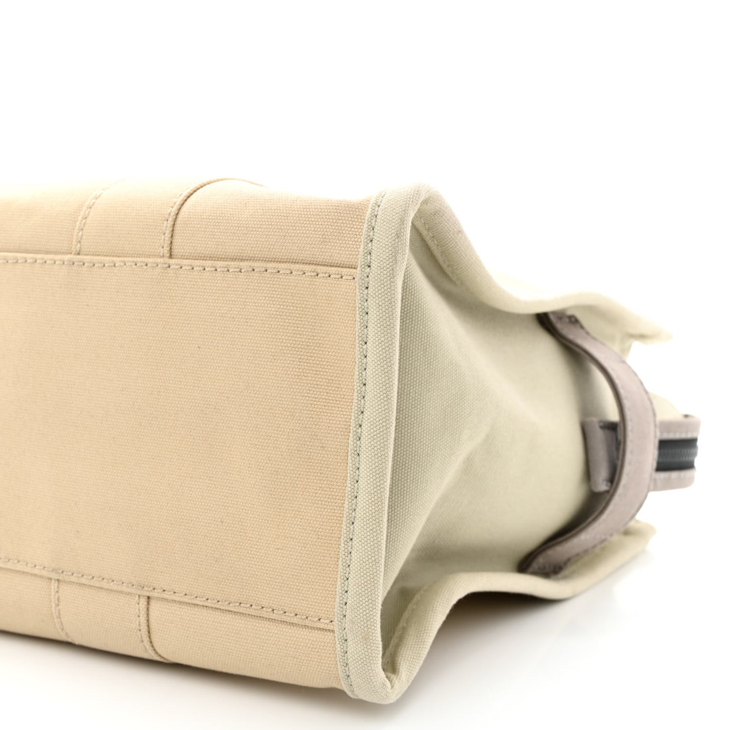 Canvas Large Summer Tote Bag Beige