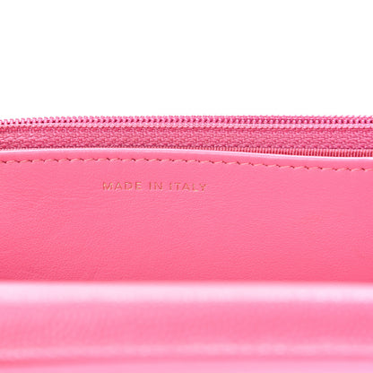 Chanel Caviar Quilted Wallet on Chain WOC Pink 6 of 12