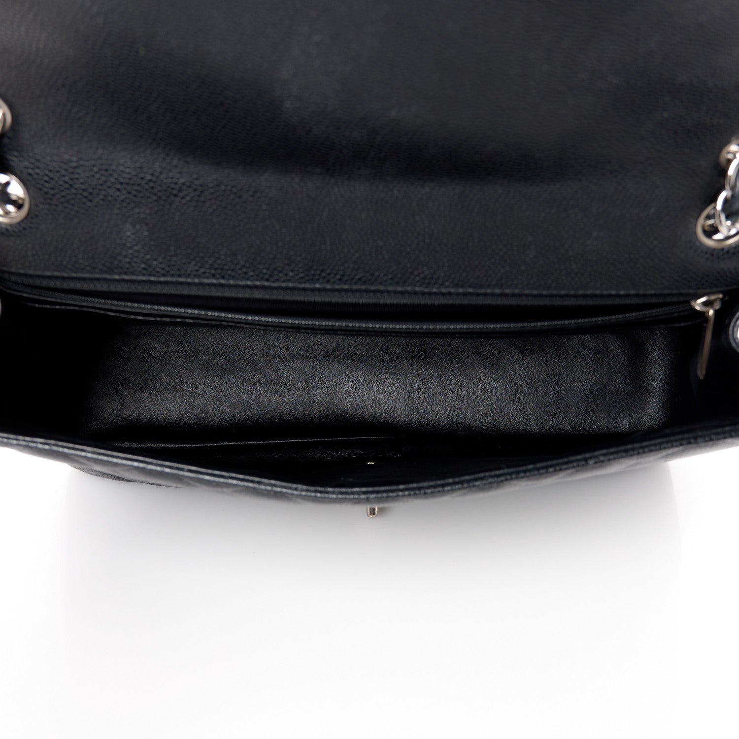Chanel Caviar Quilted Maxi Single Flap Black 5 of 11