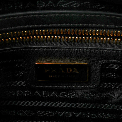 Prada Re-Nylon Saffiano Medium Re-Edition 1978 Top Handle Bag Black 6 of 9