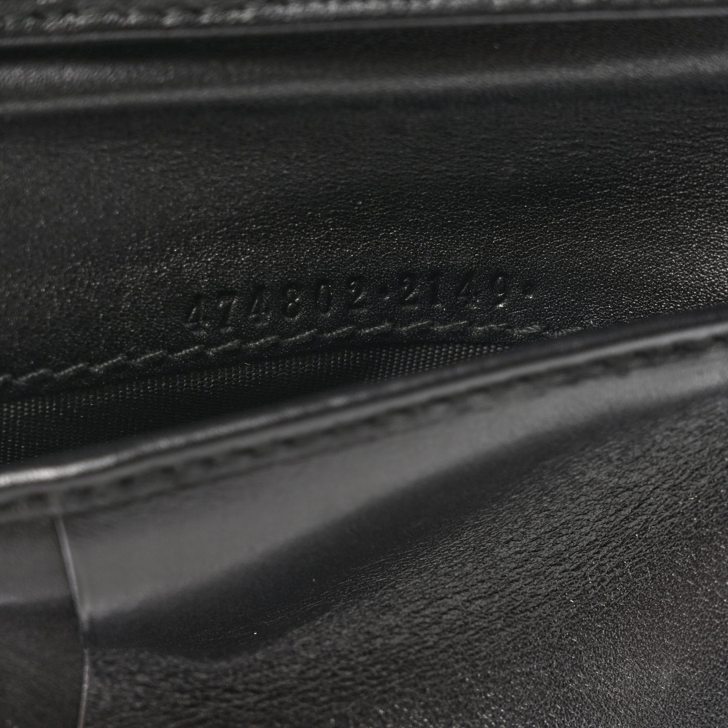 Calfskin Matelasse GG Marmont Wallet Black