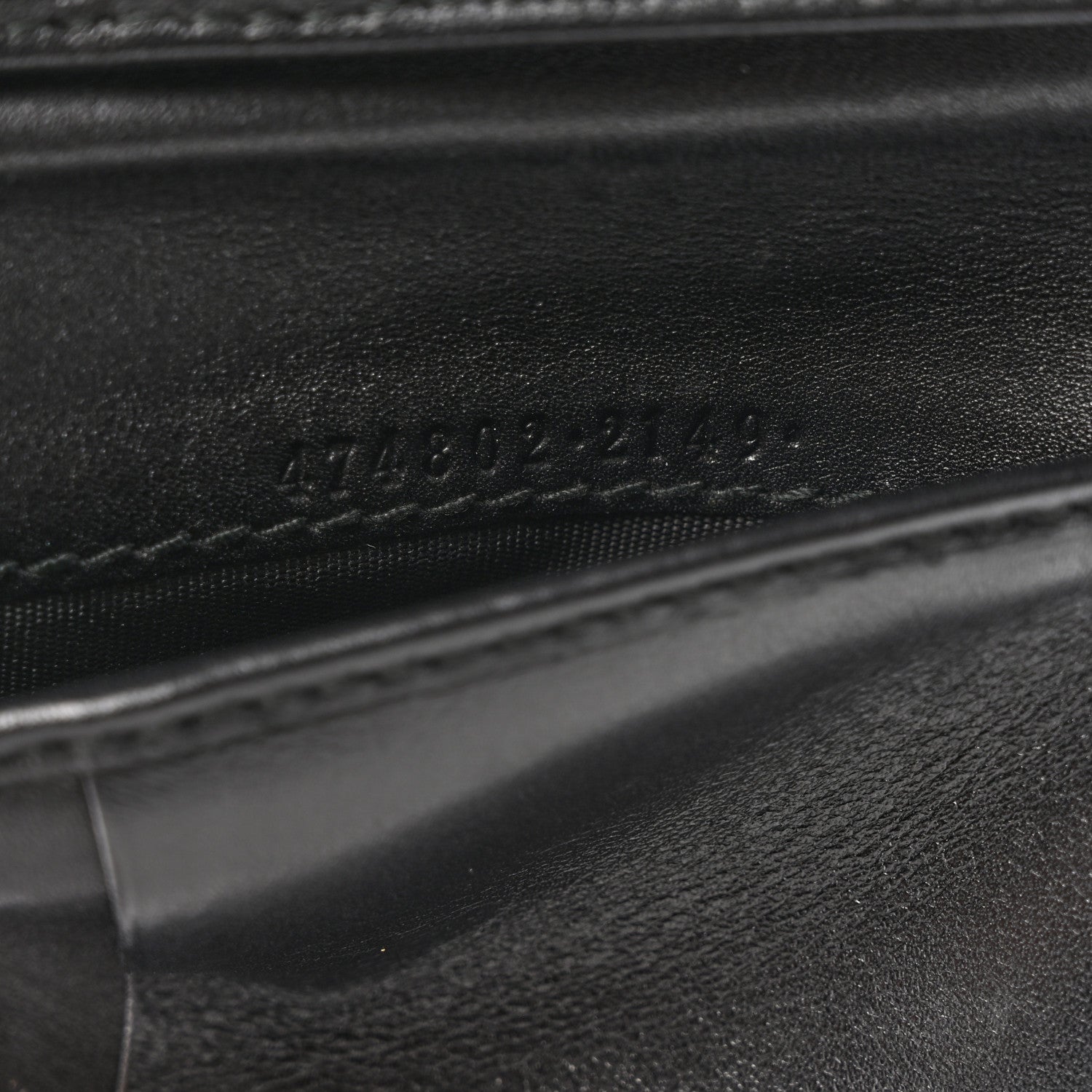 Gucci Calfskin Matelasse GG Marmont Wallet Black 7 of 7
