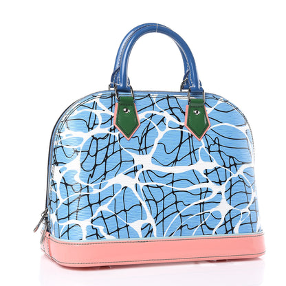 Louis Vuitton Epi Alma PM Aqua 4 of 16