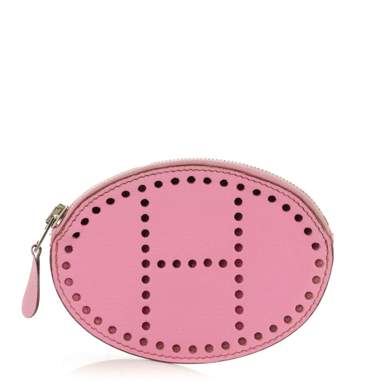 Hermes Chevre Mysore Evelyne Coin Purse Pink 1 of 9