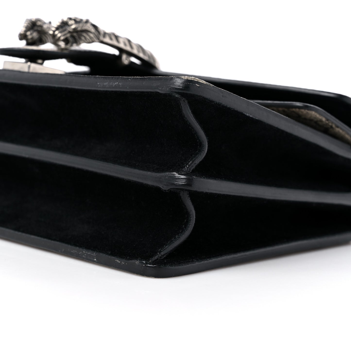 GG Supreme Monogram Small Dionysus Shoulder Bag Black