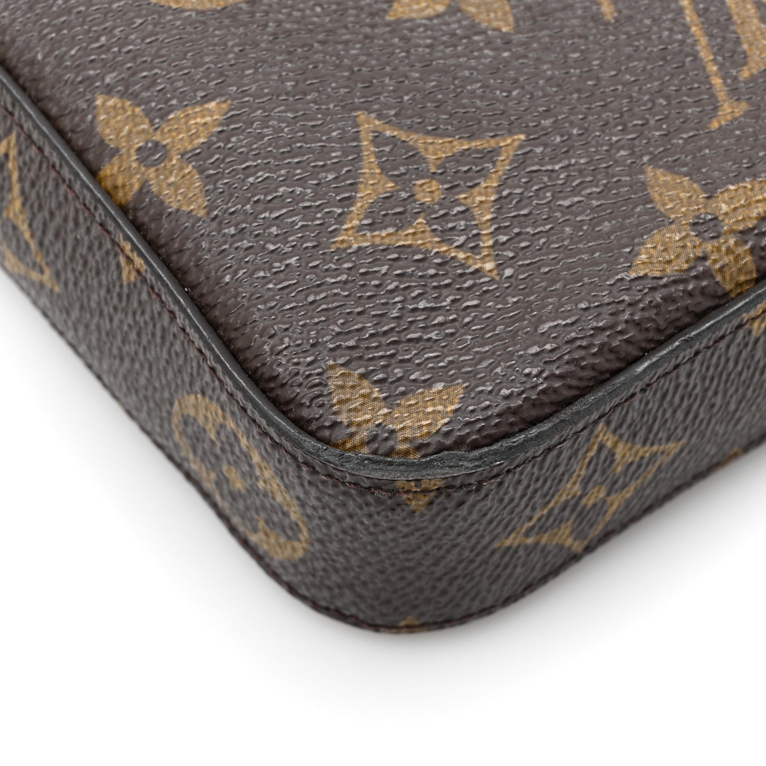 Louis Vuitton Monogram Pochette Felicie Chain Wallet Fuchsia 13 of 17