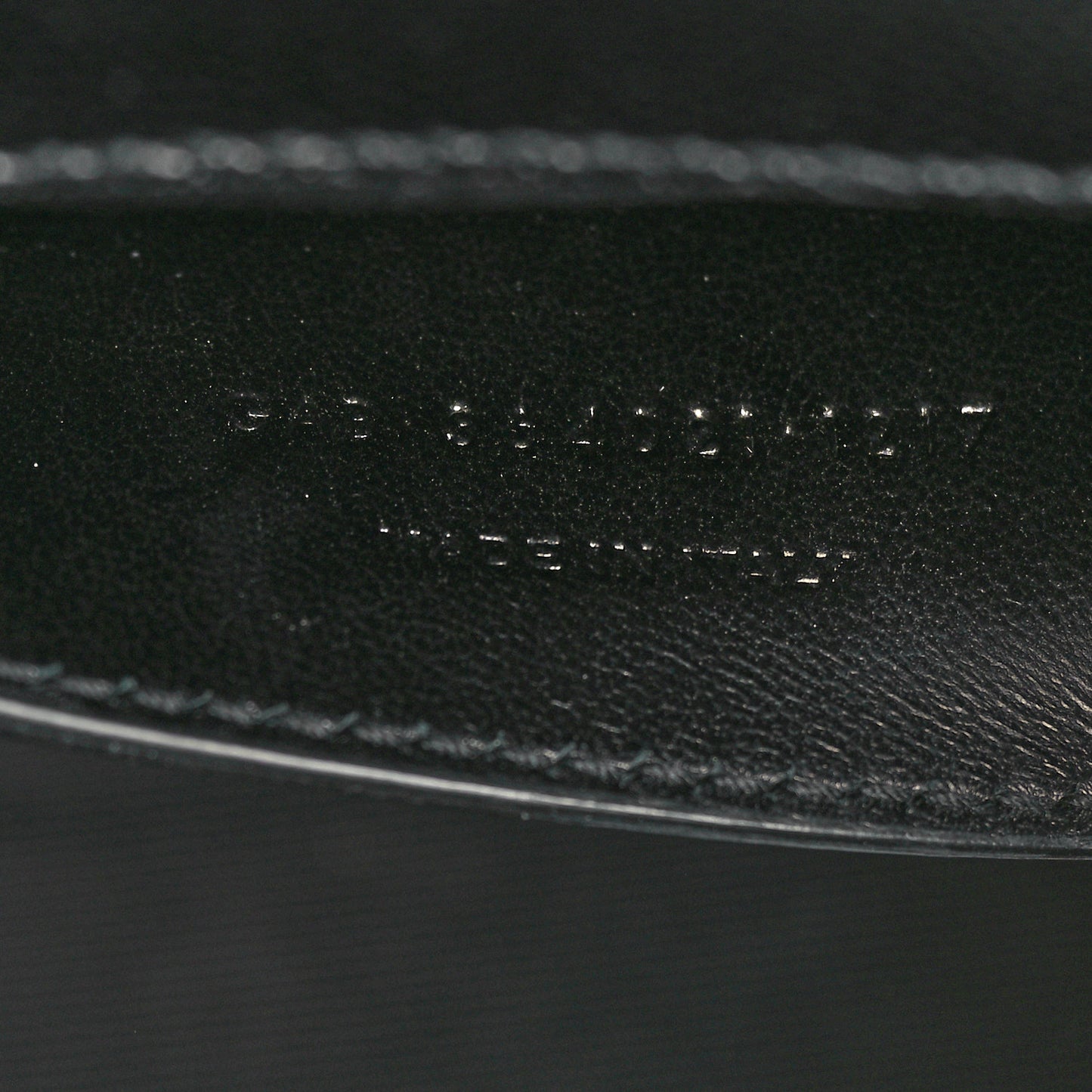 Grain De Poudre Medium Classic Monogram Kate Satchel Black