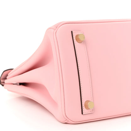 Hermes Swift Birkin 25 Rose Sakura 16 of 31