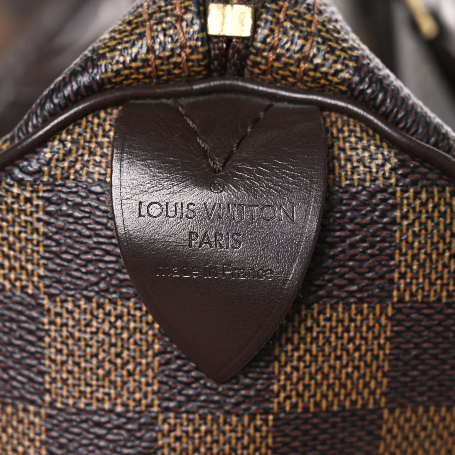 Louis Vuitton Damier Ebene Speedy 30 6 of 10