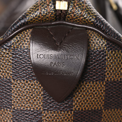 Louis Vuitton Damier Ebene Speedy 30 6 of 10