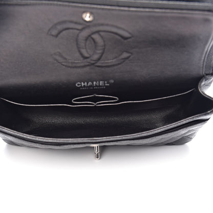 Chanel Caviar Quilted Medium Double Flap Black 5 of 14