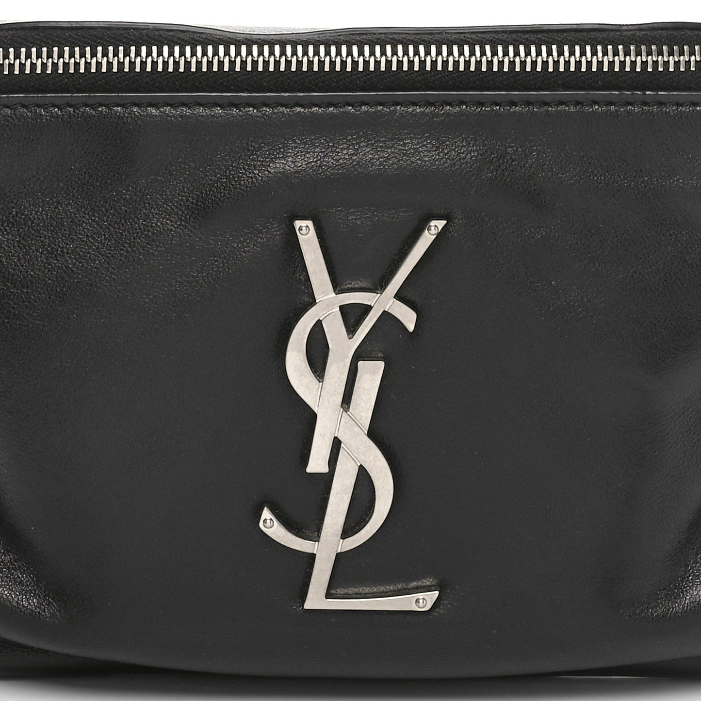 Lambskin Monogram Belt Bag Black
